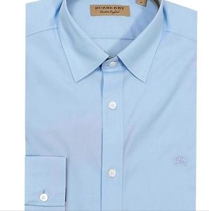 BURBERRY LONDON WILLIAM PALE BLUE NWT size M